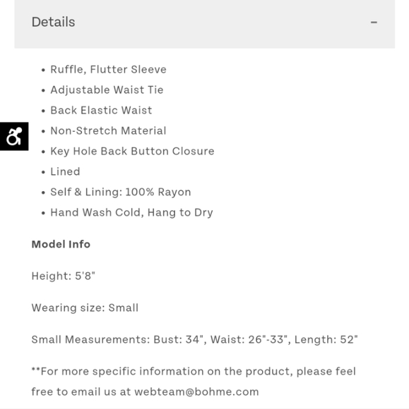 Bohme Rosette Maxi Dress - NWT - Picture 11 of 11